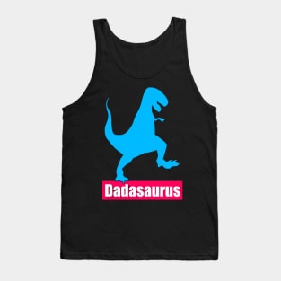 Dadasaurus Dinosaur Dad Tank Top